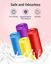 Cargar imagen en el visor de la galería, Oudort Bandas Elásticas Musculacion, Set de 4 1.8M Bandas de Resistencia Fitness sin Látex con Anclaje Puerta para Hombre, Mujer, Ejercicios de Musculares, Glúteos, Piernas, Fémur y Yoga en Casa y Gym