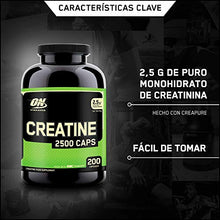 Cargar imagen en el visor de la galería, CREAPURE EN PASTILLAS OPTIMUM NUTRITION