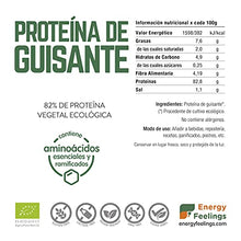Cargar imagen en el visor de la galería, Proteína De Guisante Ecológica